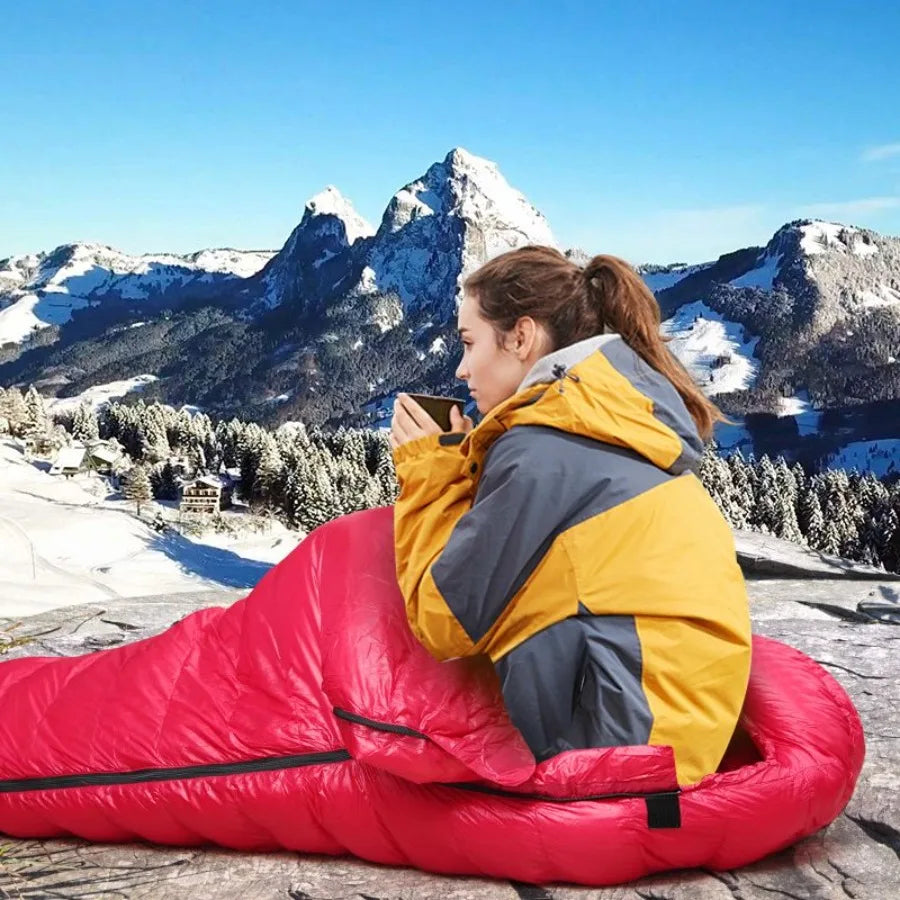 Kamperbox Ultralight Winter Camping Sleeping Bag Lightweight