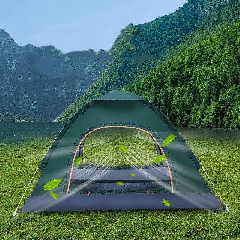 2 3 Person Pop Up Tent Waterproof Automatic Opening Shelter