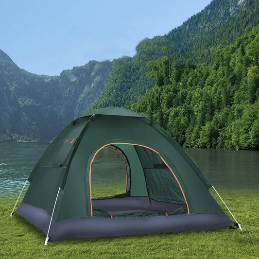 2 3 Person Pop Up Tent Waterproof Automatic Opening Shelter