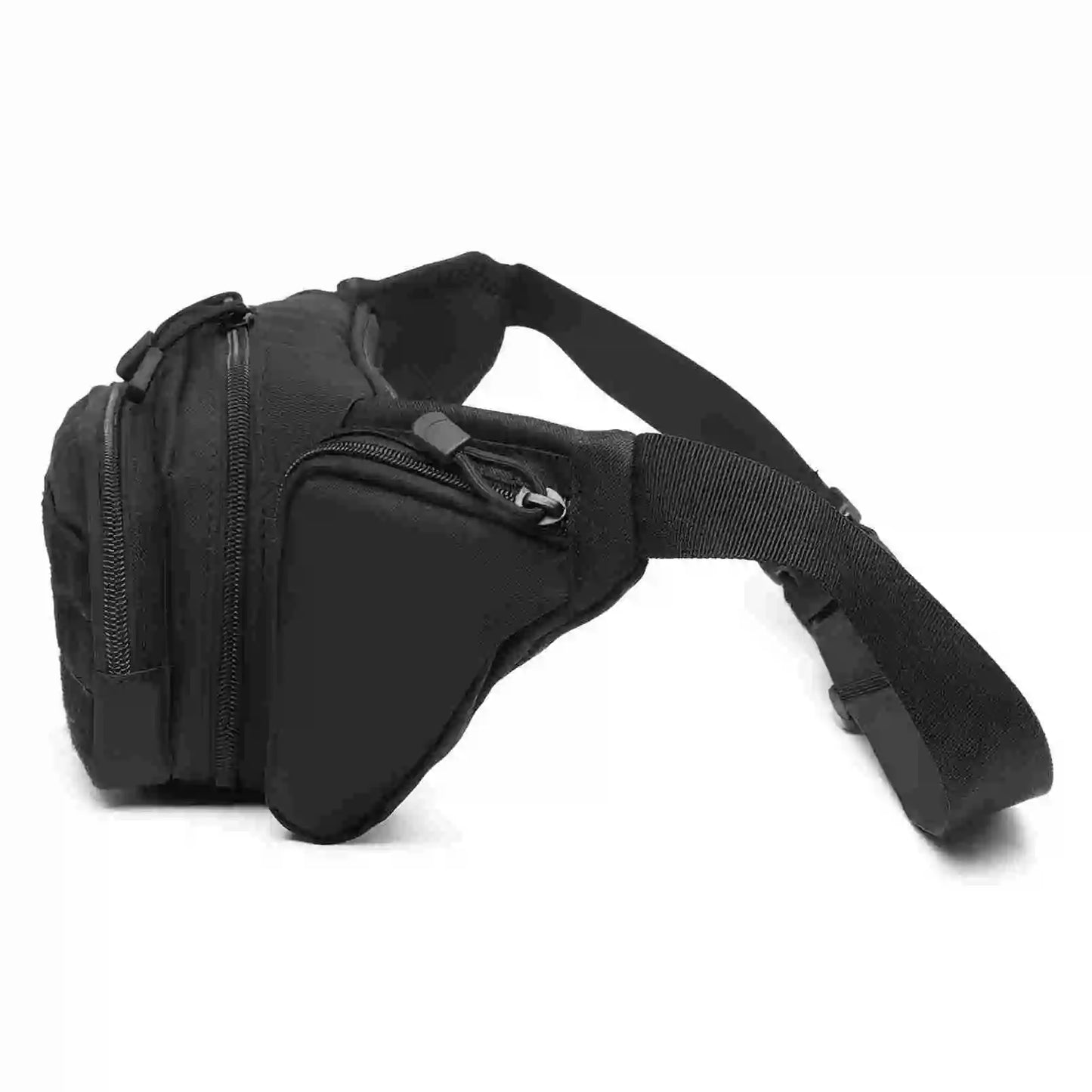 Universal Black Pistol Holster Durable Nylon Tactical Side Draw