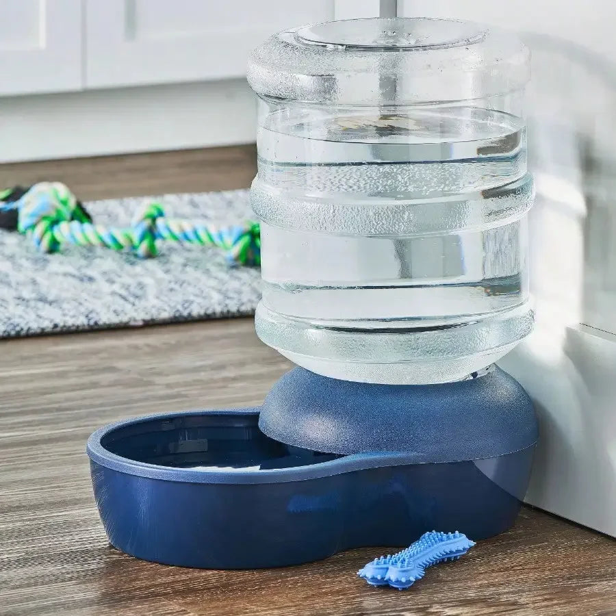 Blue Extra Large Pet Water Fountain for Cats and Dogs