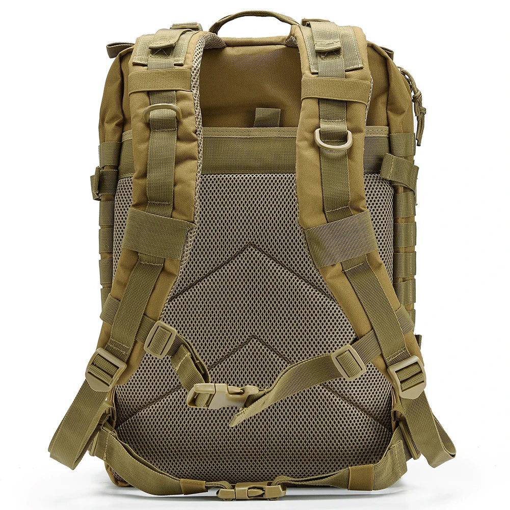 50L Tactical Backpack Molle Pack For Outdoor Trekking And Camping