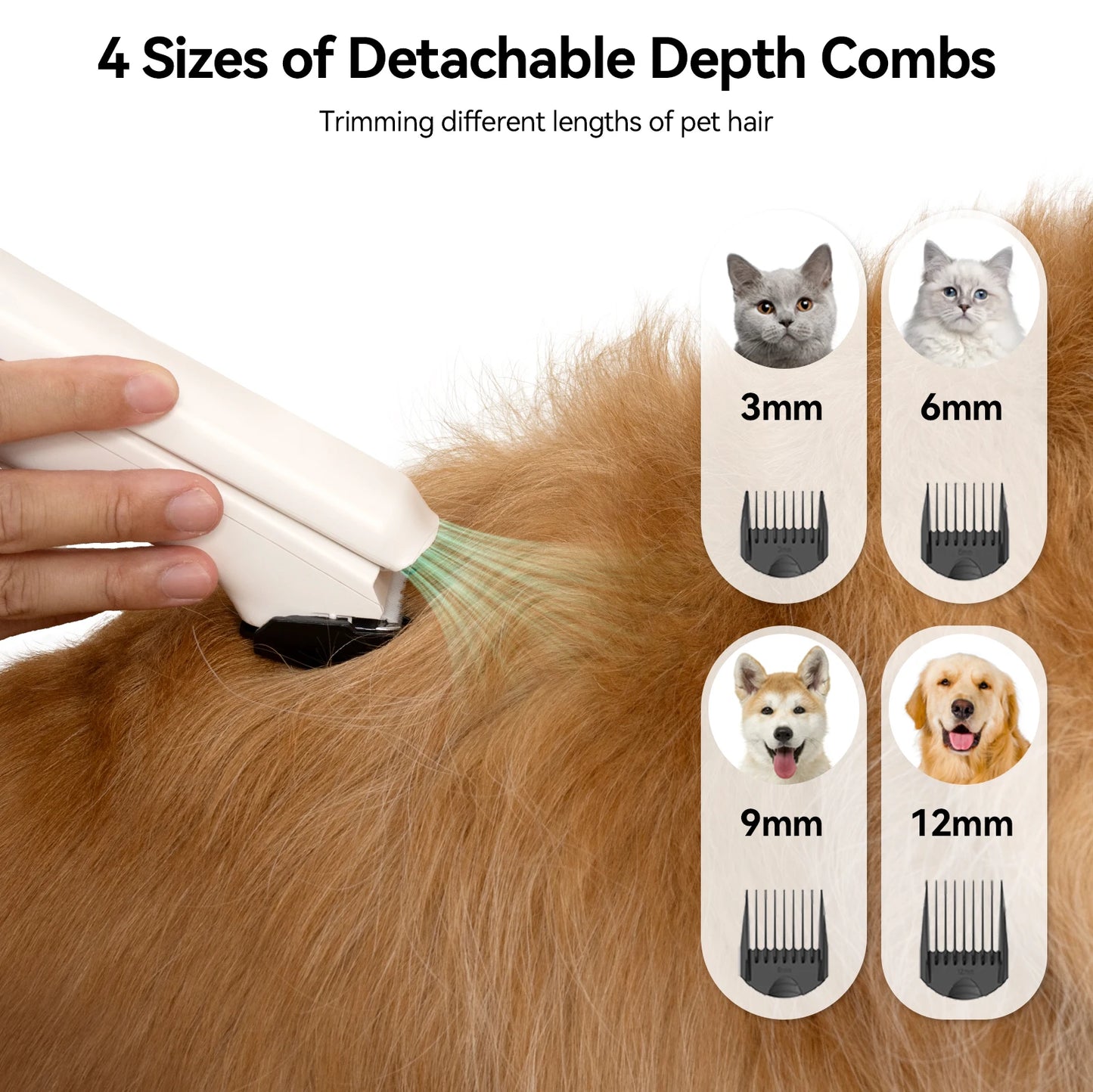 Amicura P1 Pet Grooming Vacuum and Hair Dryer 15kPa