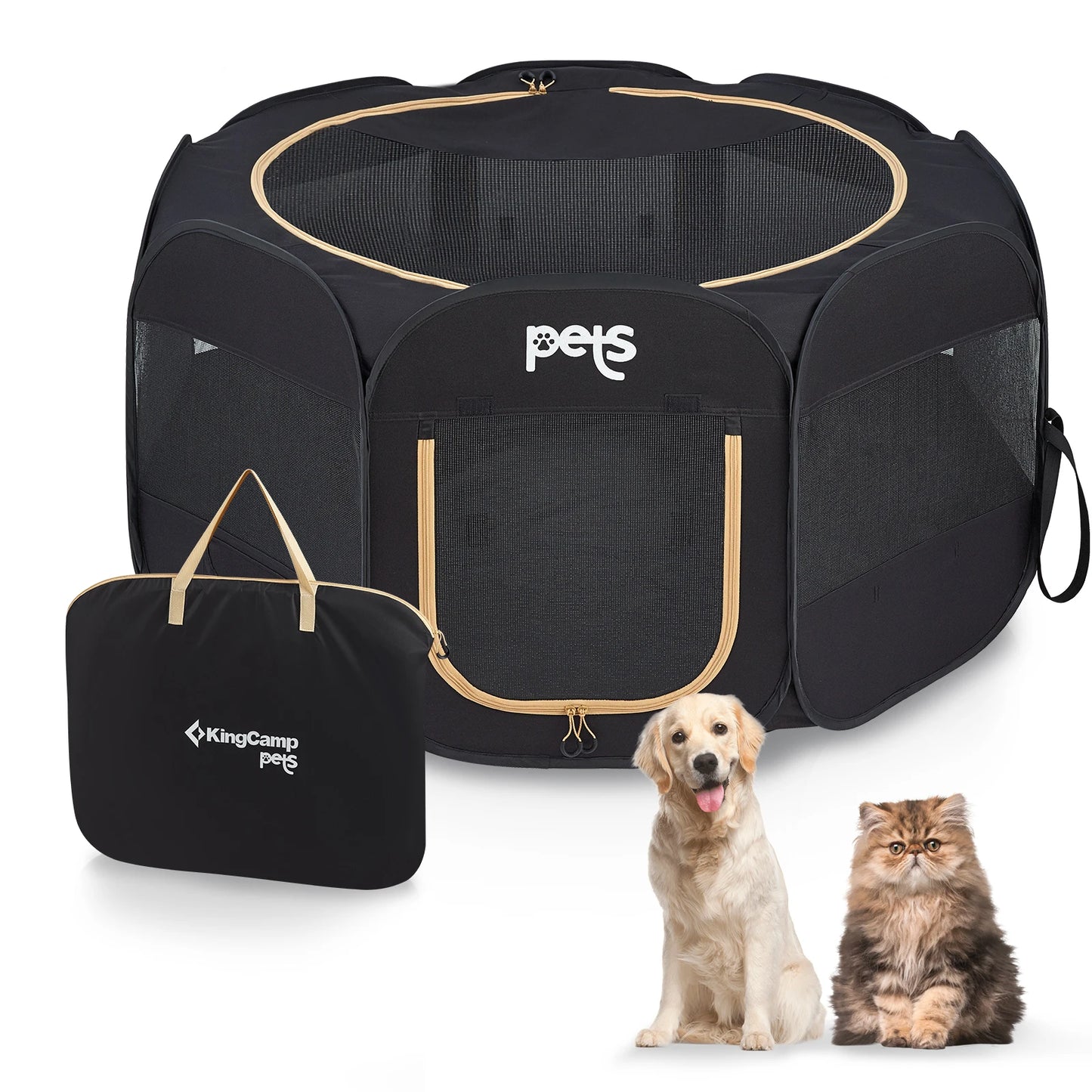 KingCamp Dog Tent Playpen For Small Dogs Indoor Pop Up