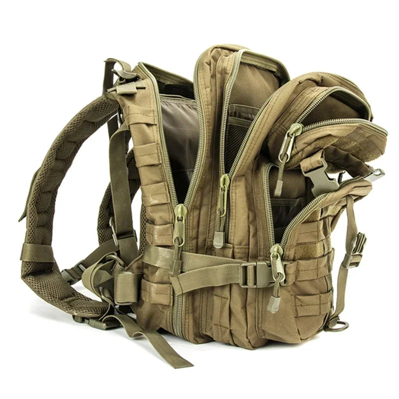 LQARMY 35L Tactical Backpack Molle Assault Rucksack Unisex Hiking