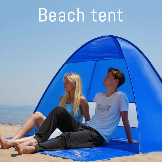 Pop Up Beach Tent With Handbag Compact Folding For Picnics