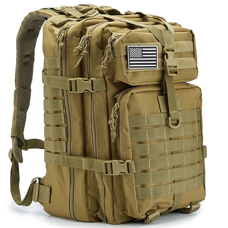 50L Tactical Backpack Molle Pack For Outdoor Trekking And Camping