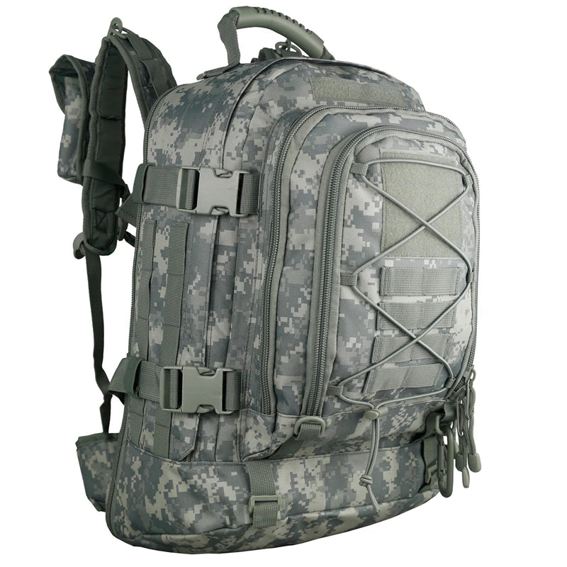65L Tactical Backpack For Outdoor Hiking Military Army Rucksack