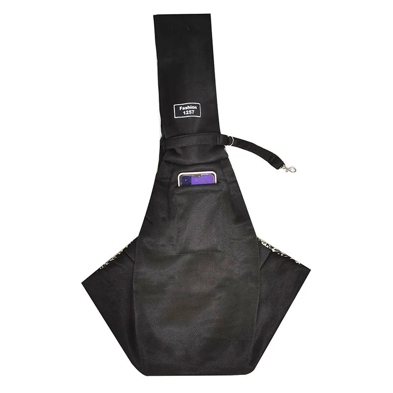 Breathable Crossbody Pet Bag for Dogs and Cats Large Capacity