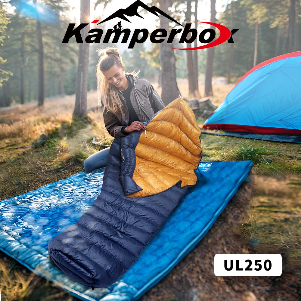 Kamperbox Ultralight Down Sleeping Bag Outdoor Camping UL250