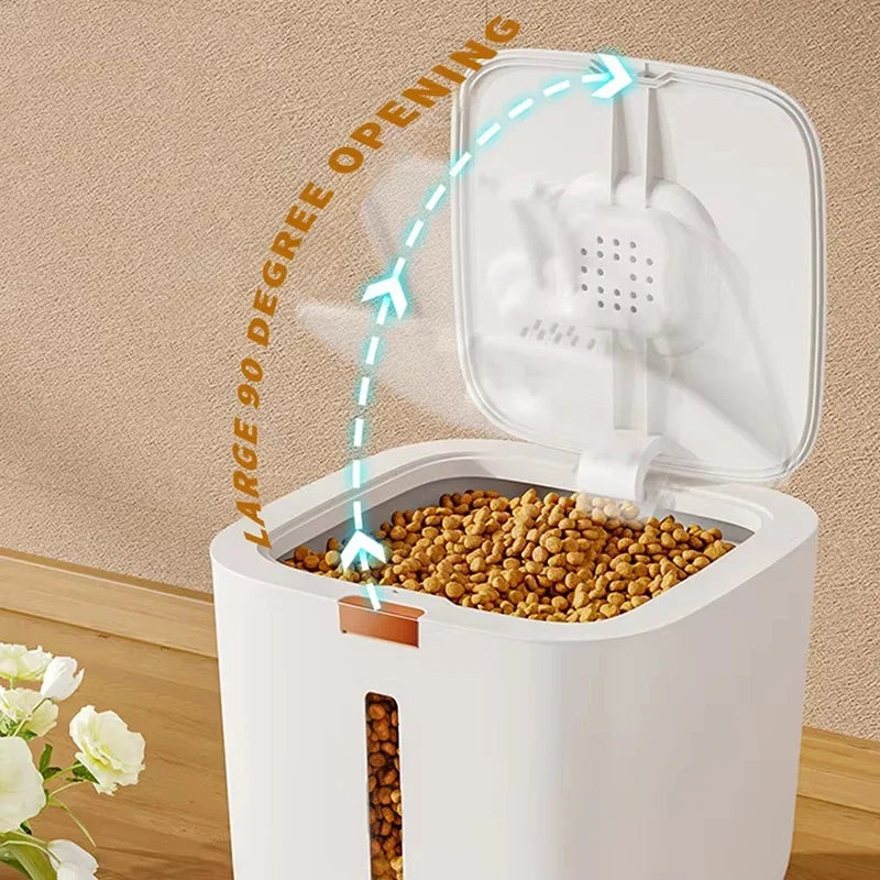 Large Pet Food Storage Barrel Sealed Moisture Proof Container