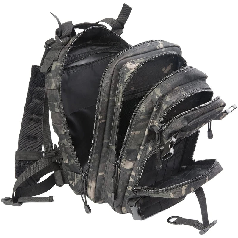 30L Tactical Backpack Military Daypack for Men Molle Assault Pack Bug Out Bag for Hiking Camping Travel Army Hunting Rucksack