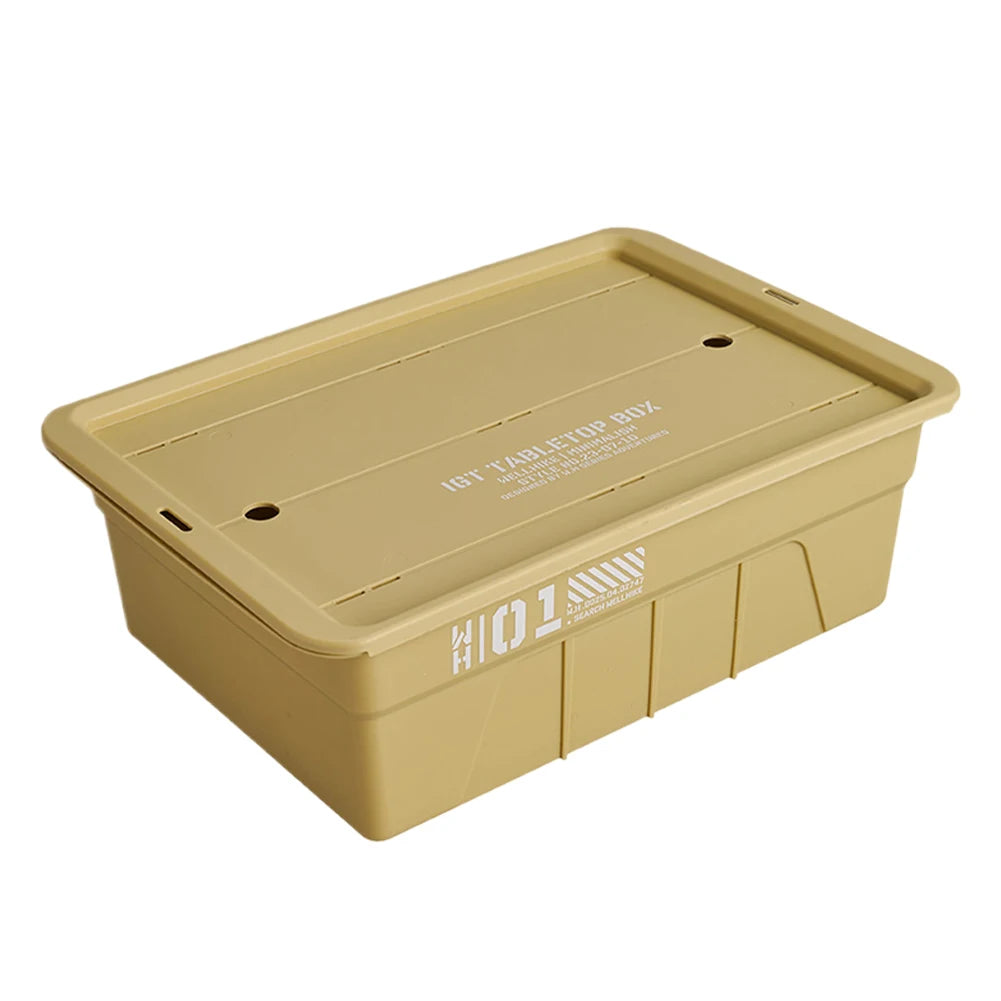 IGT Table Tea Tray Multifunctional Storage Basket For Outdoor Use
