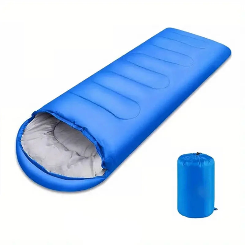 Lightweight Three Season Sleeping Bag With Microfiber Fill