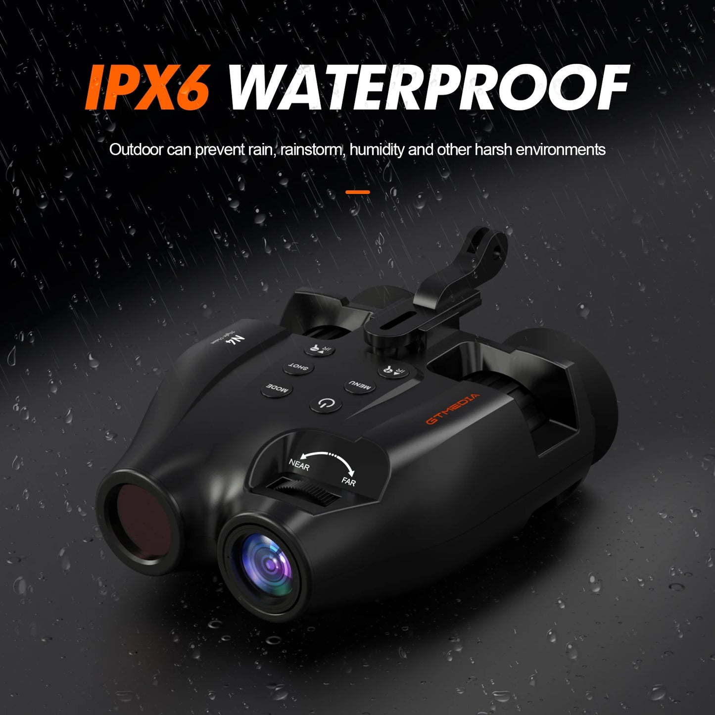 GTMEDIA N4 1080P Night Vision Binoculars With 5X Digital Zoom