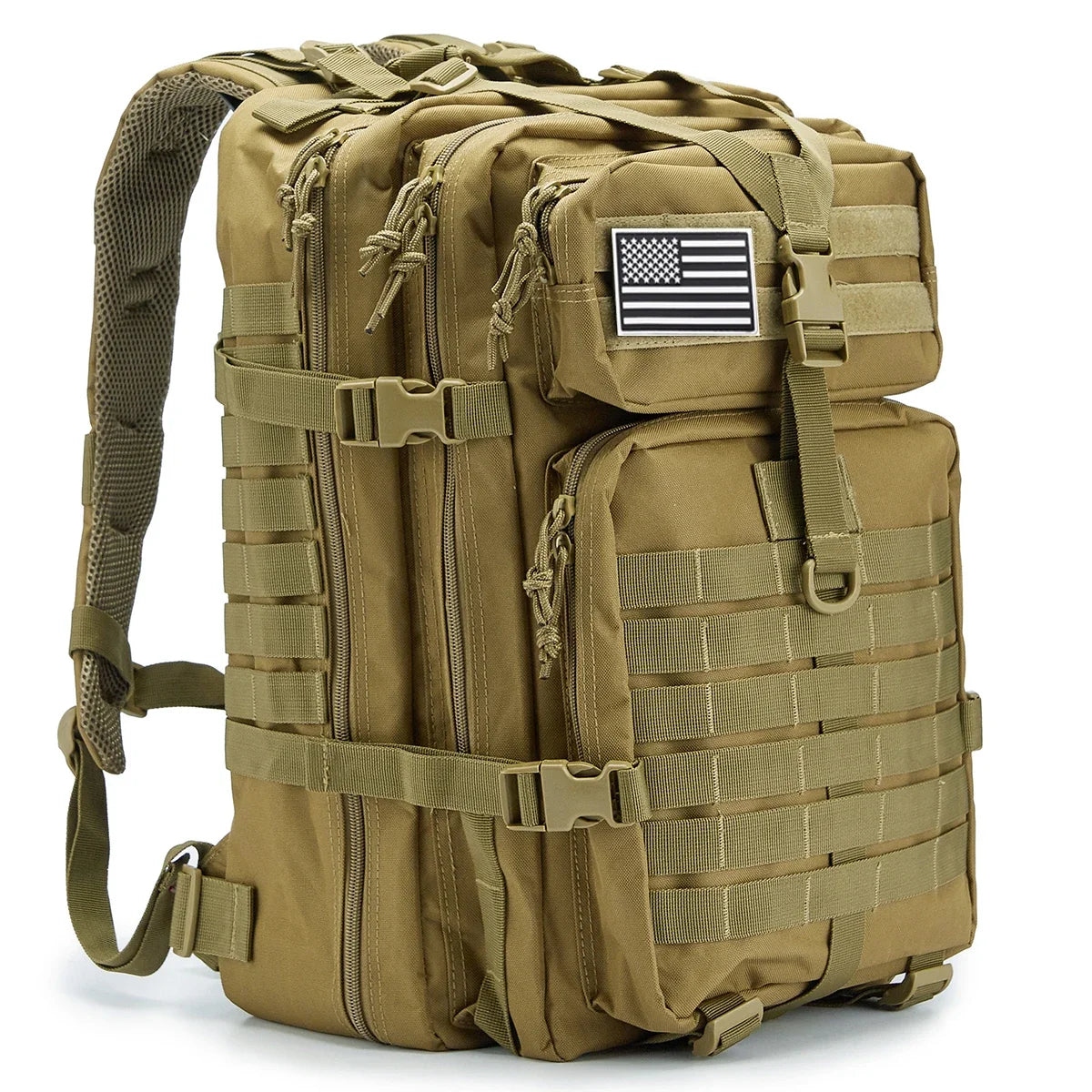 50L Tactical Backpack Molle Pack For Outdoor Trekking And Camping
