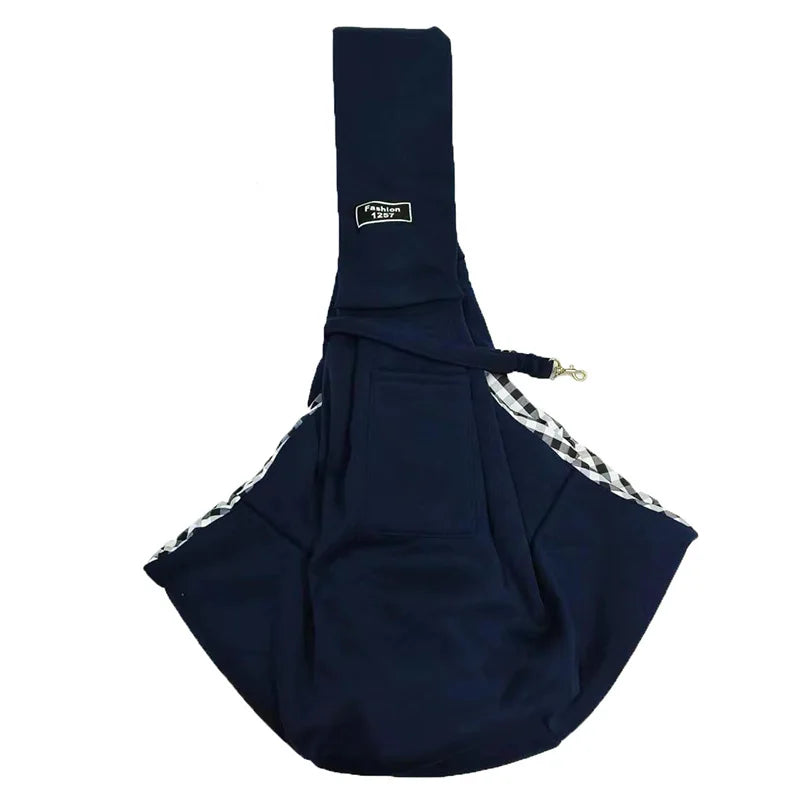 Breathable Crossbody Pet Bag for Dogs and Cats Large Capacity