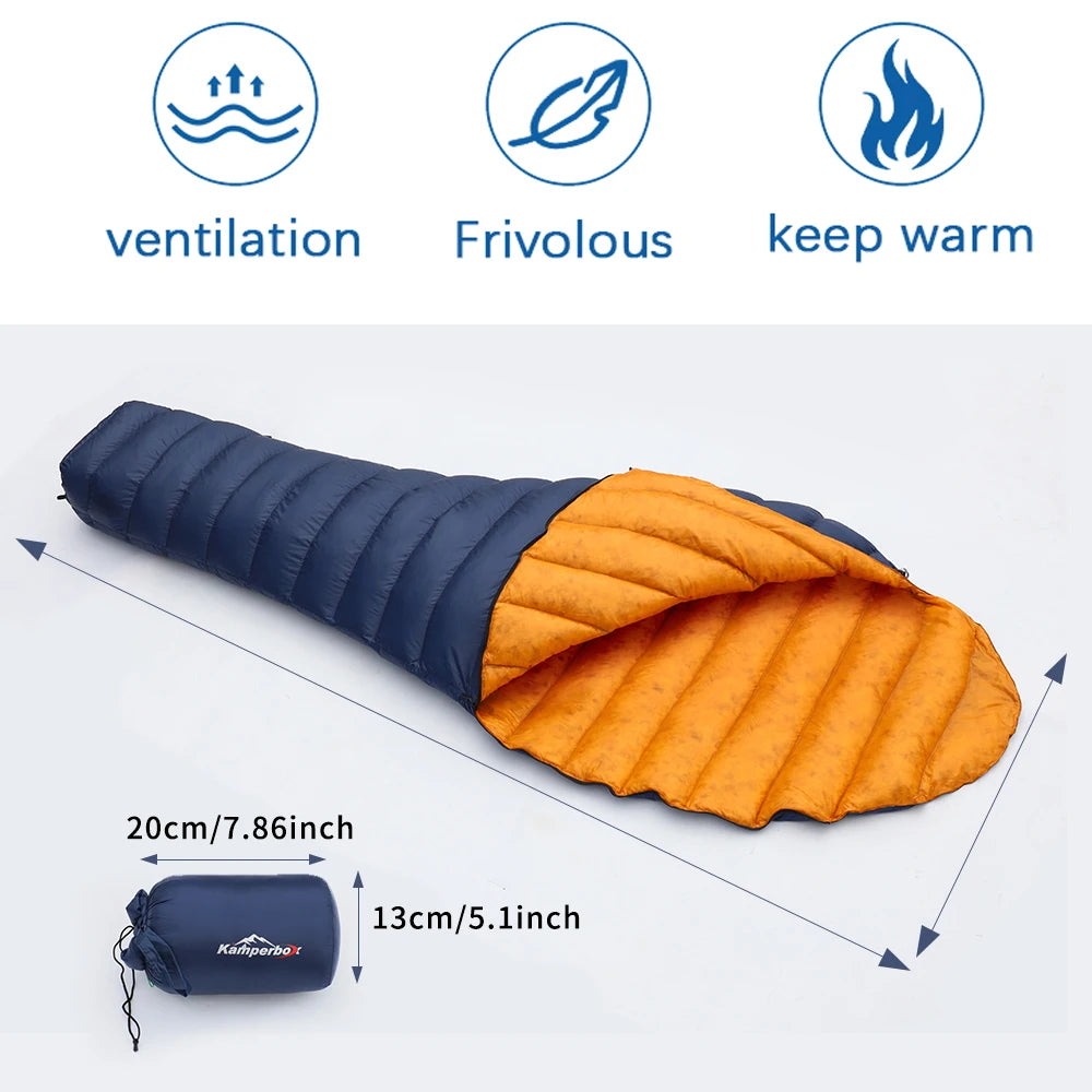 Kamperbox Ultralight Down Sleeping Bag Outdoor Camping UL250