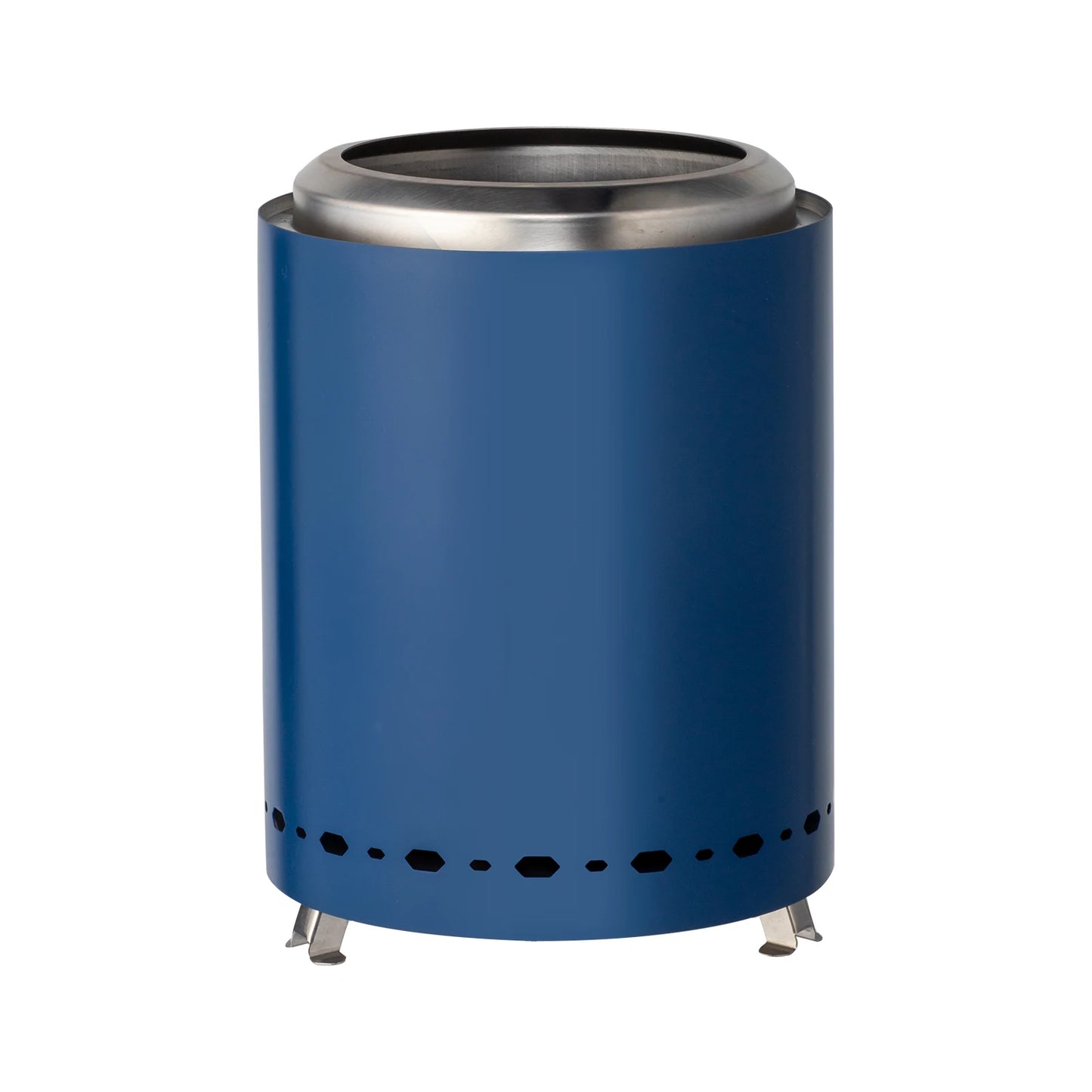 Smokeless Blue Fire Pit Portable and Compact for Outdoors