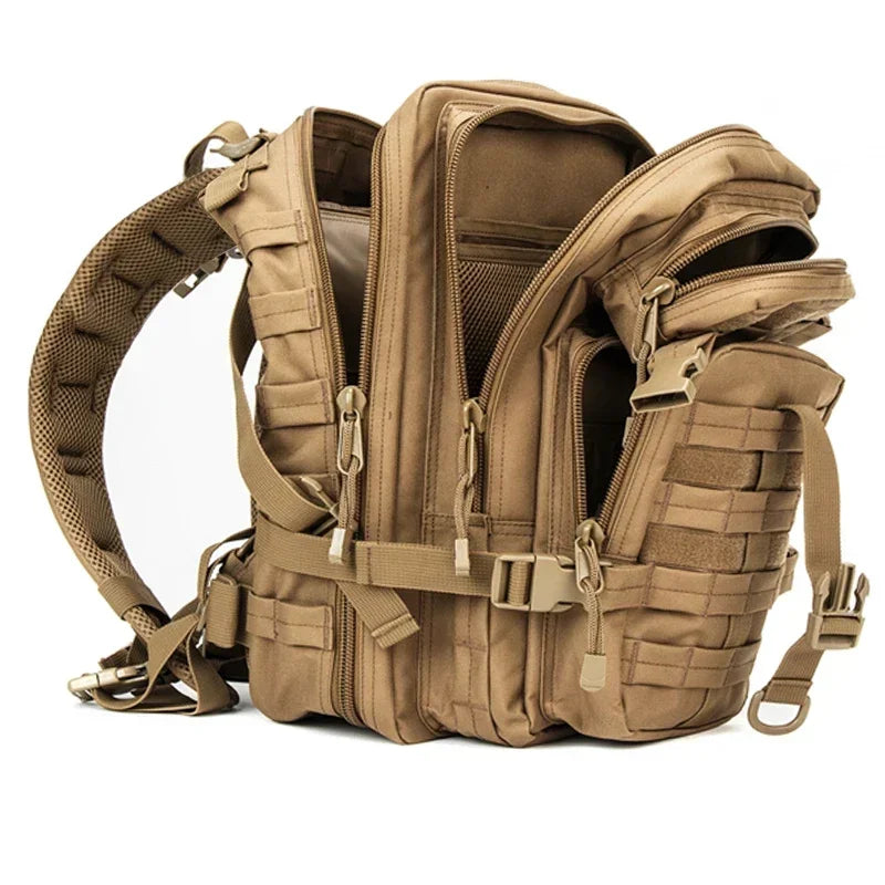 LQARMY 35L Tactical Backpack Molle Assault Rucksack Unisex Hiking