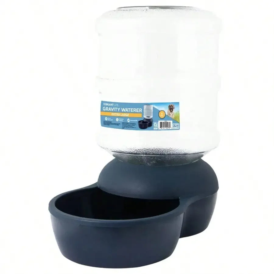 Blue Extra Large Pet Water Fountain for Cats and Dogs