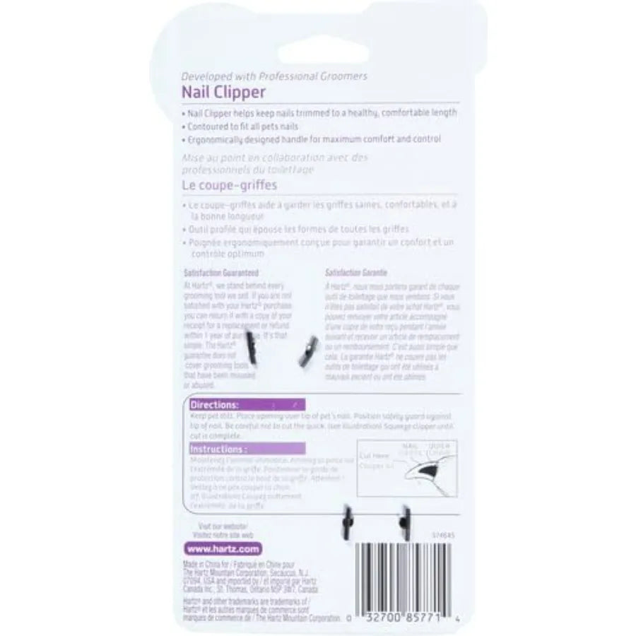 Professional Dog and Cat Nail Clipper With Precision Tuned Safety Guard